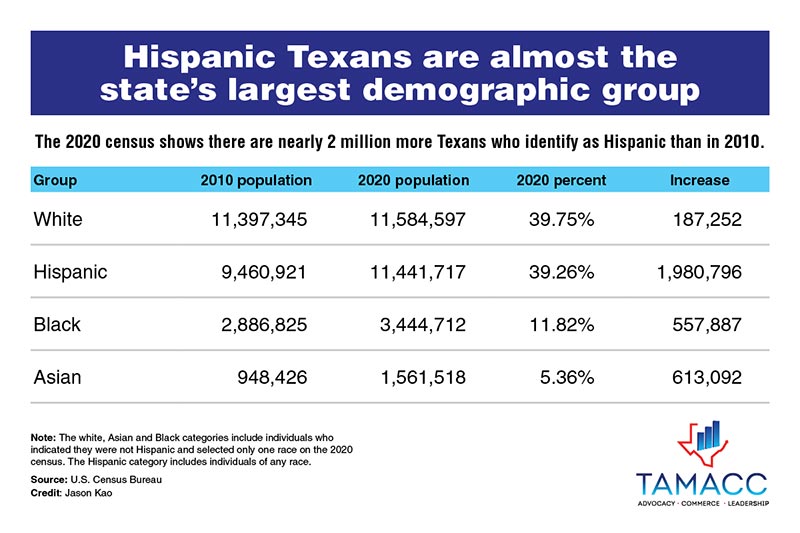 Texas Hispanics Demograhic